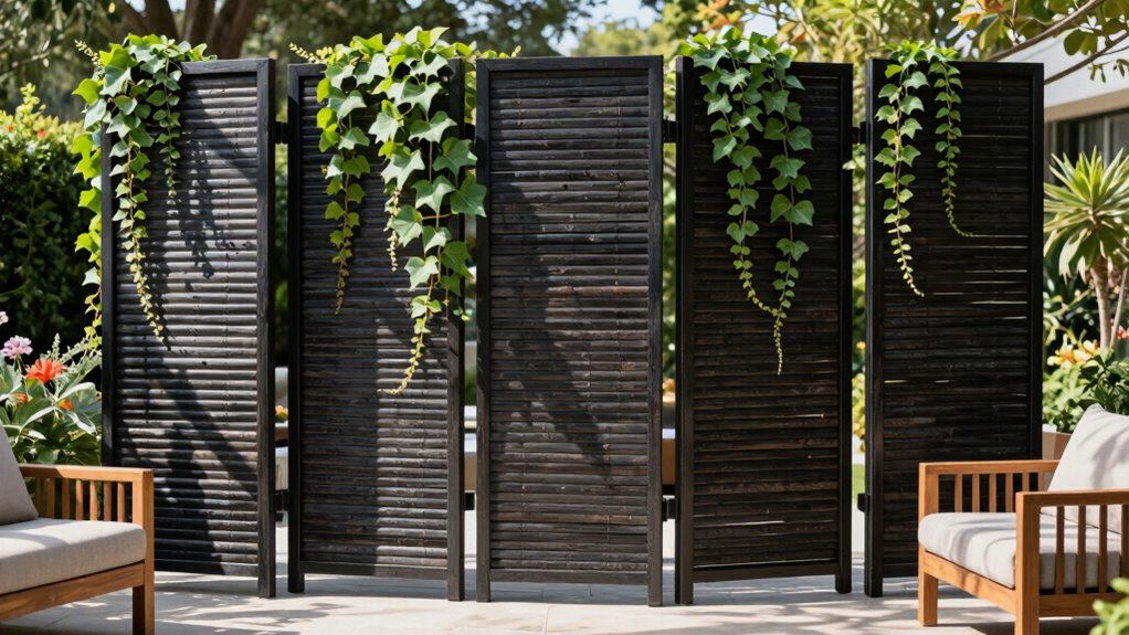 outdoor privacy screen options