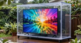 outdoor tv enclosure options