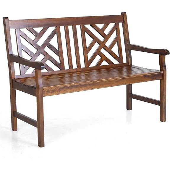 Sophia & William Outdoor Wooden Garden Bench