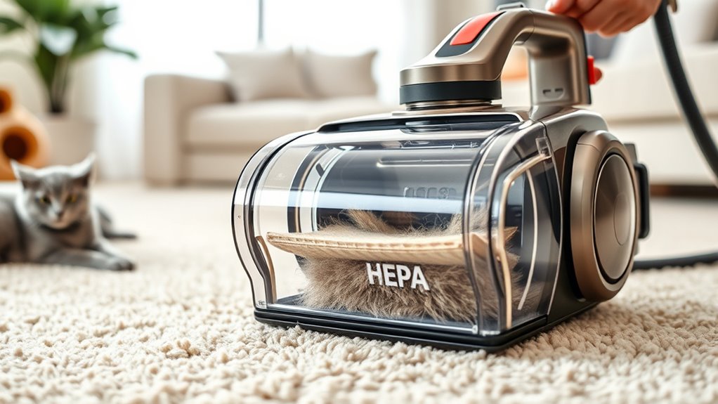 pet hair hepa filtration