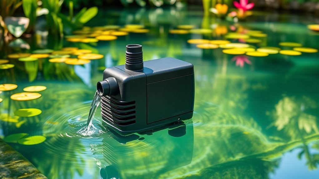 pond pump selection criteria