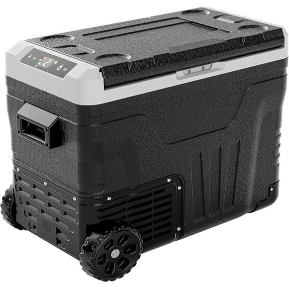 EUHOMY 53QT Portable 12V/24V Electric Cooler