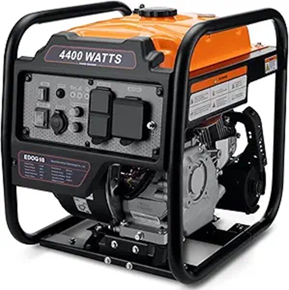Power Equipment 4400W Gas Inverter Generator Portable