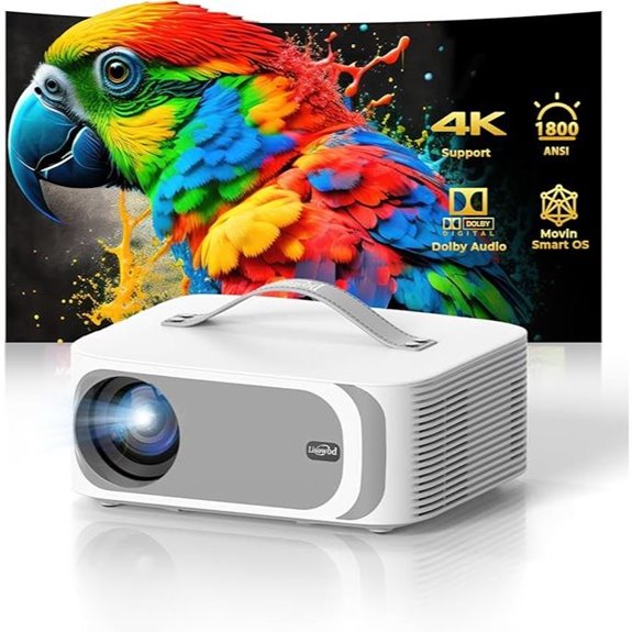 portable 4k wifi projector