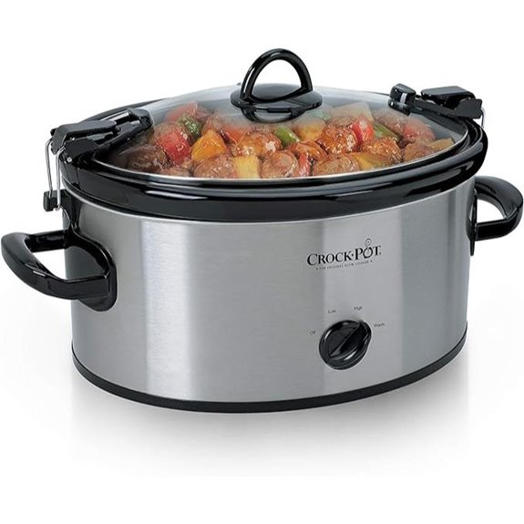 Crock-Pot 6-Quart Portable Slow Cooker