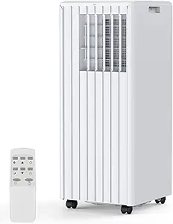 Portable 8,000 BTU Air Conditioner with Remote