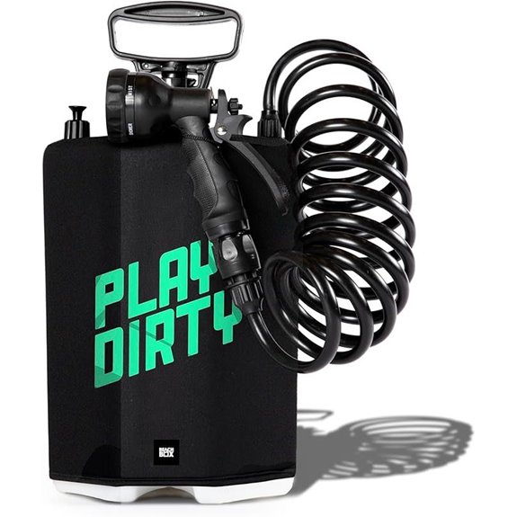 BeachBox Portable Shower Tank with Multi-Spray Function