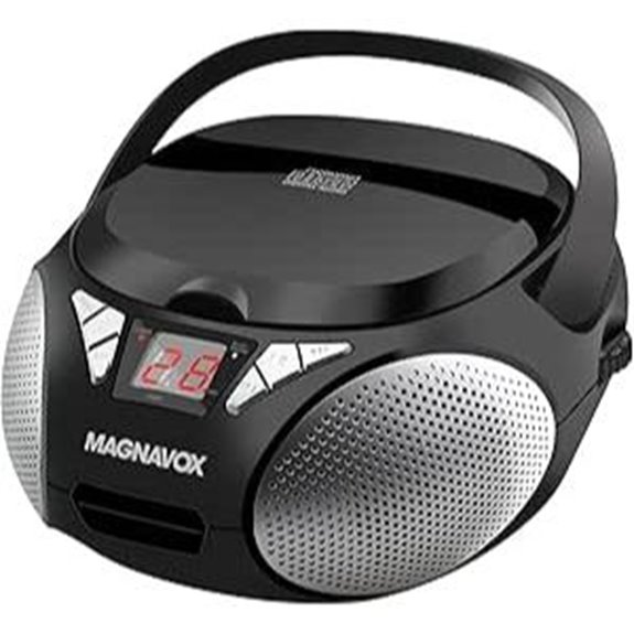 Magnavox MD6924 Portable CD Boombox with Radio