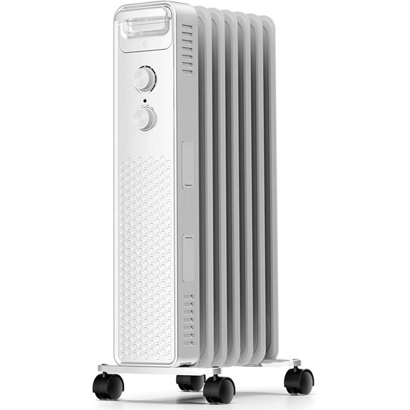 Portable Electric Radiator Heater with Thermostat