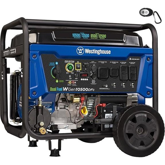 Westinghouse Dual Fuel Portable Generator with Remote Start