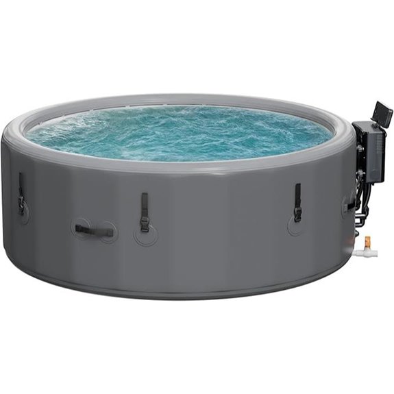 Inflatable 4-6 Person Hot Tub with Jets