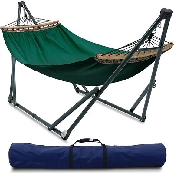 Tranquillo Steel Hammock Stand with Canvas Portable