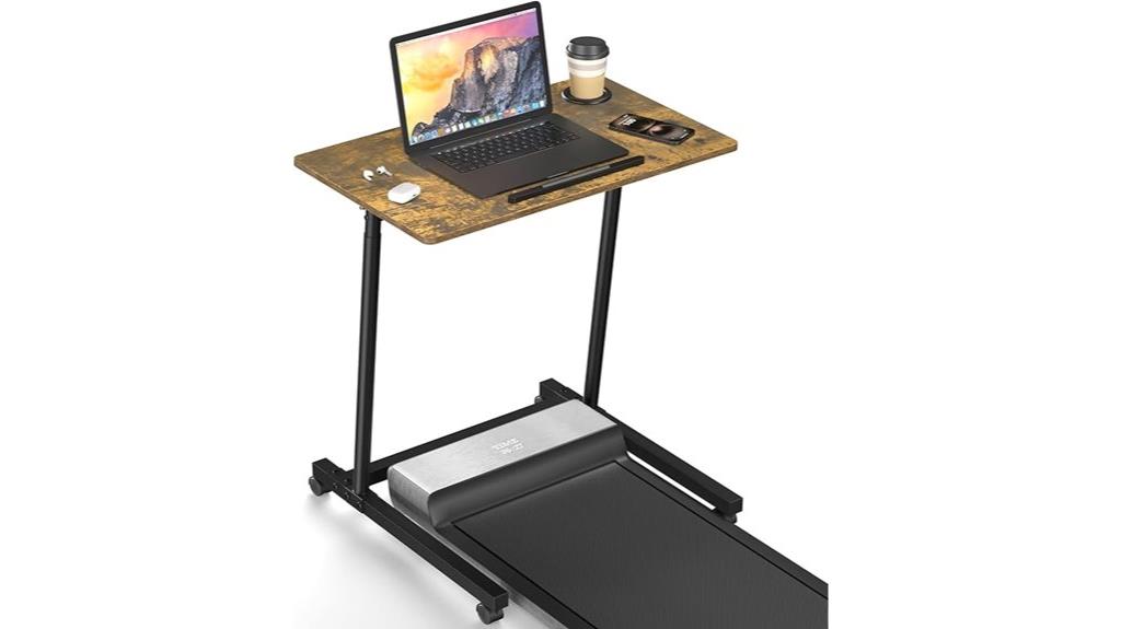 portable treadmill standing desk