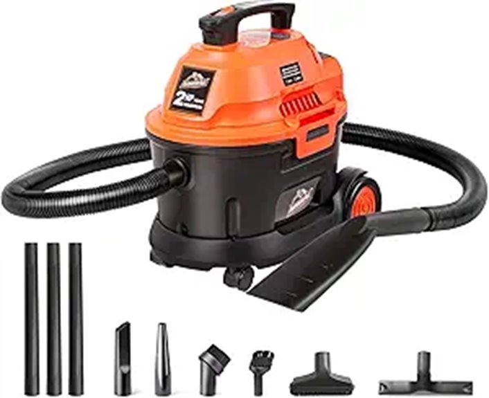 Armor All 2.5-Gallon Wet/Dry Utility Vacuum