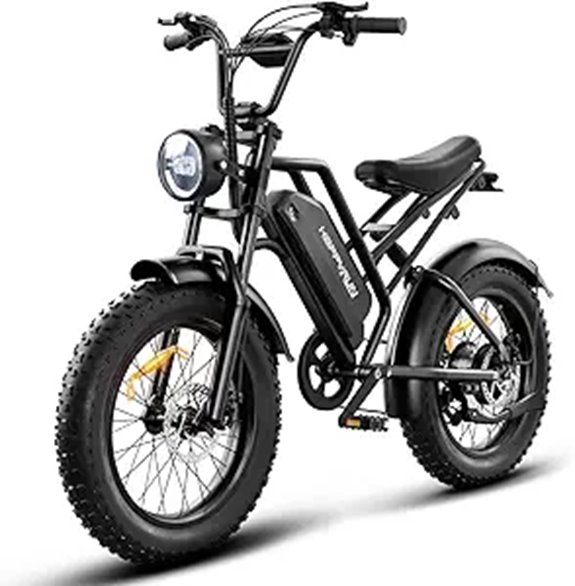 HAPPYRUN Electric Bike 1500W/2000W All-Terrain Fat Tire