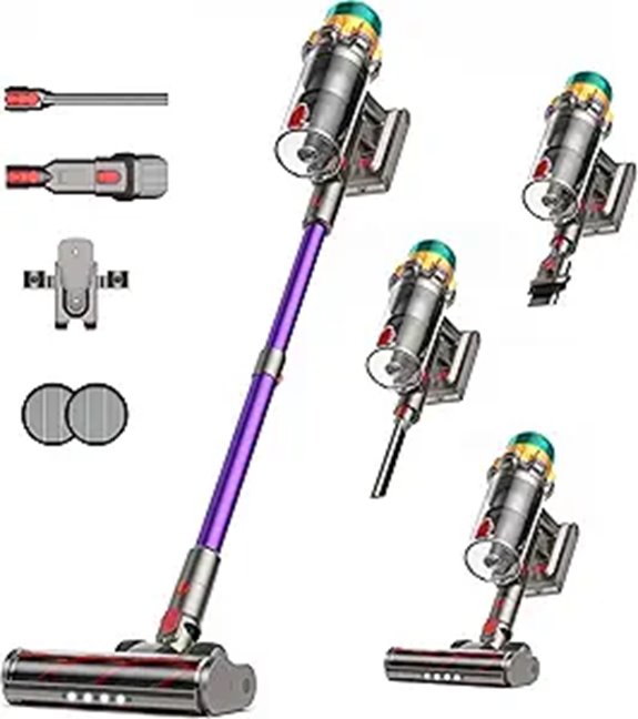 Cordless Vacuum Cleaner 50KPA 600W 65Mins