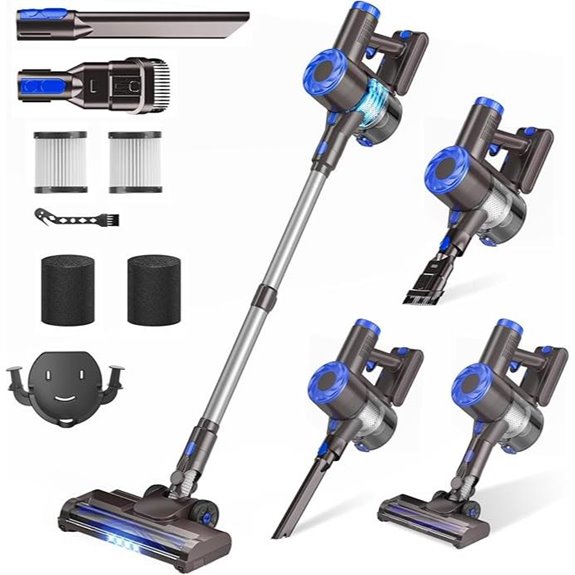 Upgraded 40Kpa Cordless Stick Vacuum Cleaner