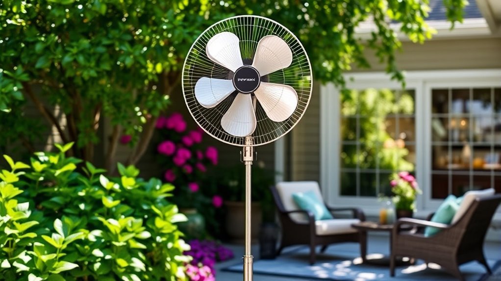 powerful weatherproof adjustable efficient