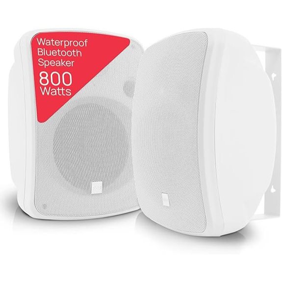 Pyle Outdoor Bluetooth Speakers (Pair 800W Weatherproof)