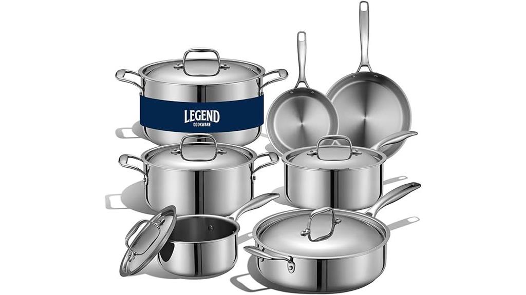 premium 5 ply stainless steel