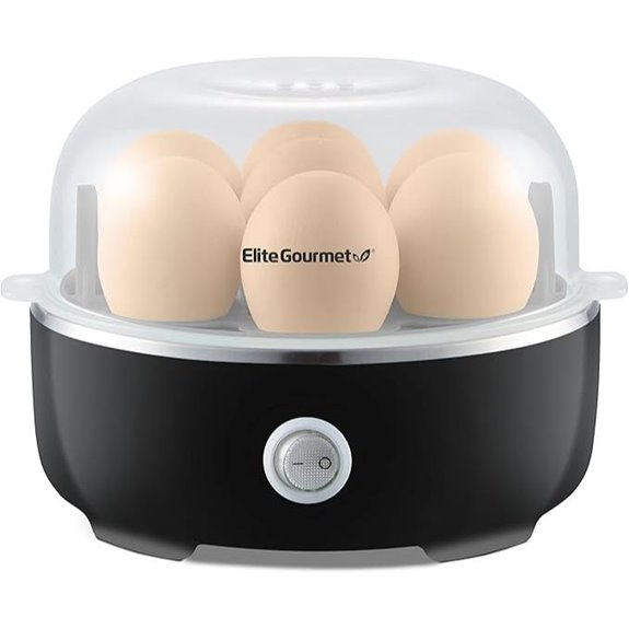 Elite Gourmet Egg Cooker with Auto Shut-Off
