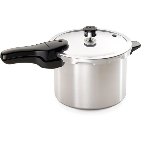 Presto 01264 6-Quart Aluminum Pressure Cooker Silver