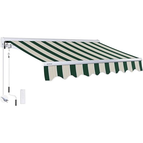 ADVANING 14'x10' Motorized Retractable Patio Awning