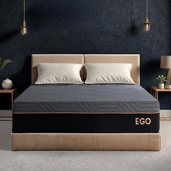 EGOHOME 12-Inch Queen Gel Memory Foam Mattress