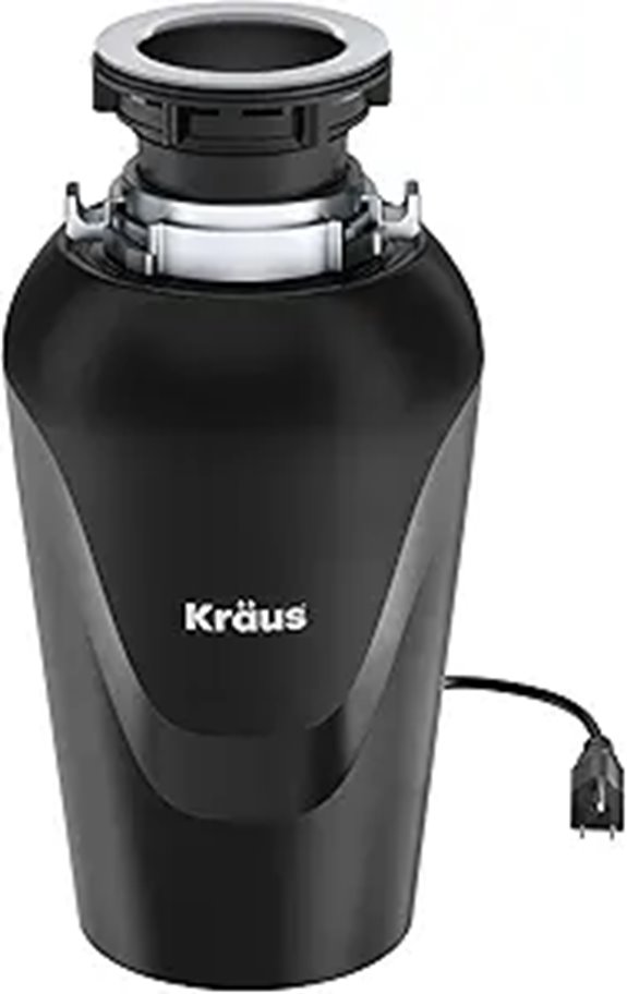 KRAUS WasteGuard 3/4 HP Quiet Garbage Disposal