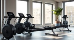 quiet apartment rowing machines
