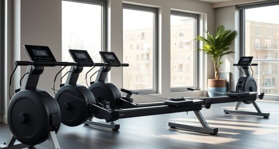quiet apartment rowing machines