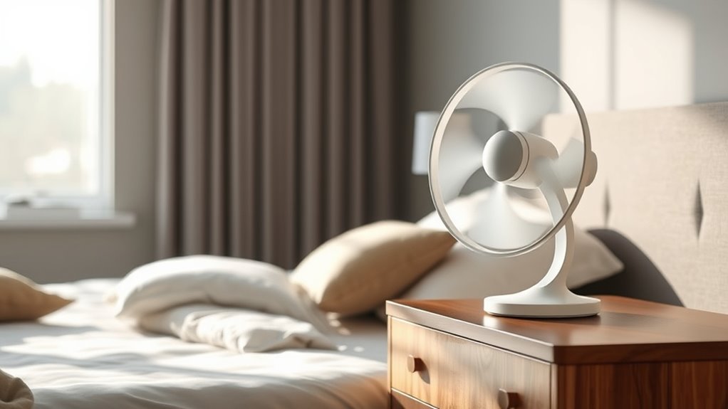 quiet bedroom fan considerations