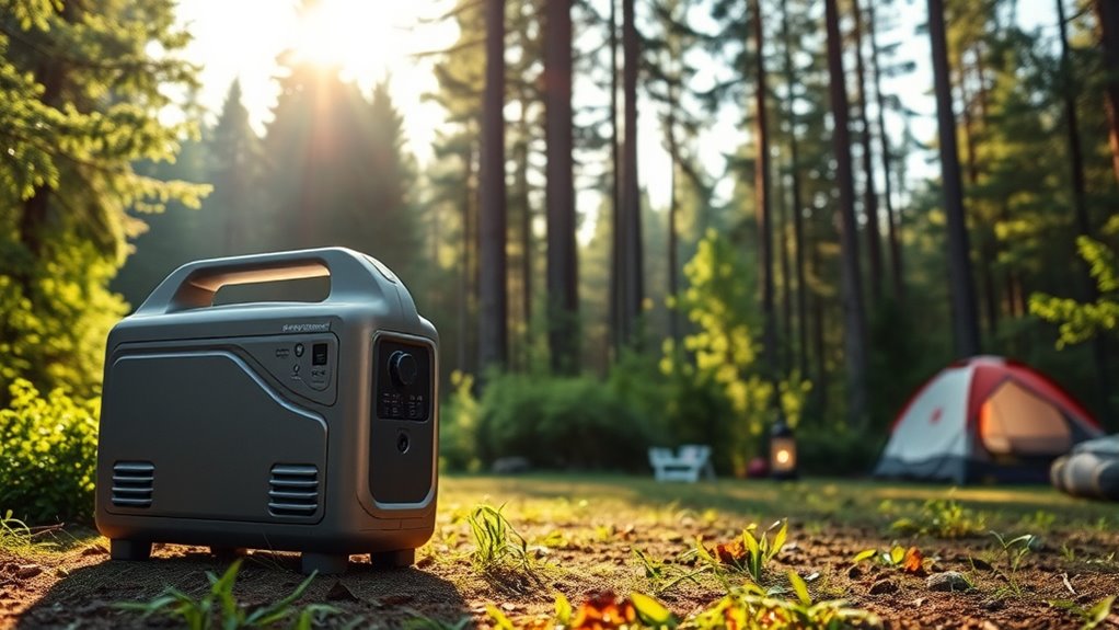 quiet camping generator options