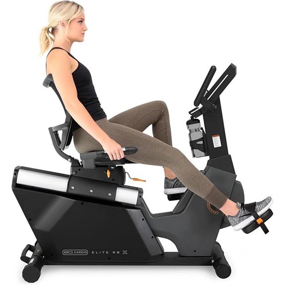 3G Cardio Elite RB X Recumbent Bike with Bluetooth
