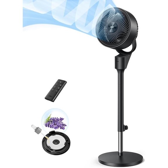 Dreo Oscillating Pedestal Fan with Remote