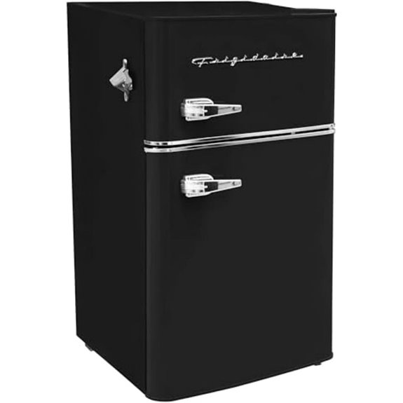 Frigidaire Retro Mini Fridge with Freezer & Bottle Opener