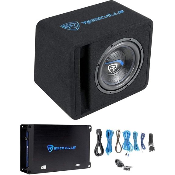 Rockville SK510 1200W 10 Car Subwoofer Enclosure