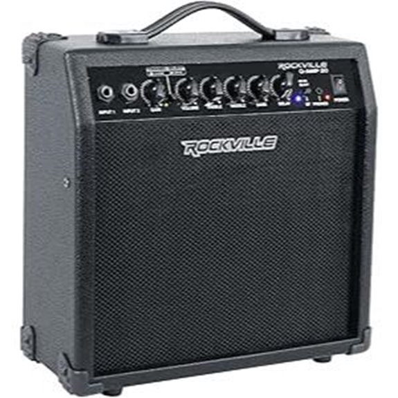 Rockville G-AMP 20W Guitar Amp with Bluetooth & Effects