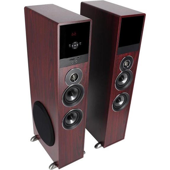Rockville TM80C Home Theater Tower Speakers