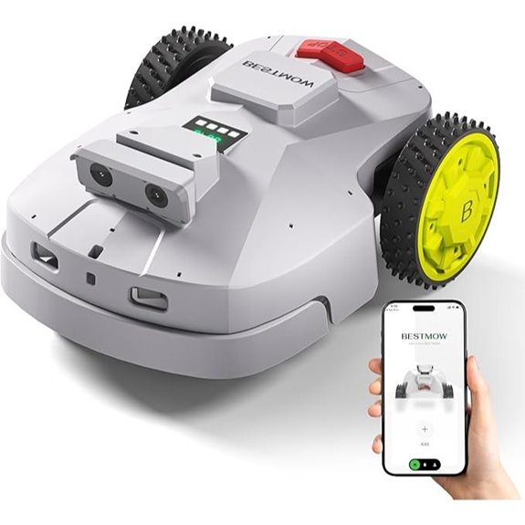Robot Lawn Mower with RTK App Control Anti Theft