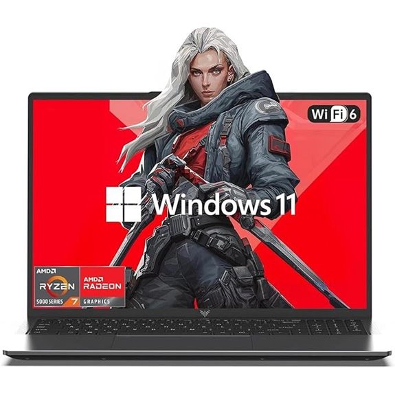 AMD Ryzen 7 Gaming Laptop 16GB RAM 512GB SSD