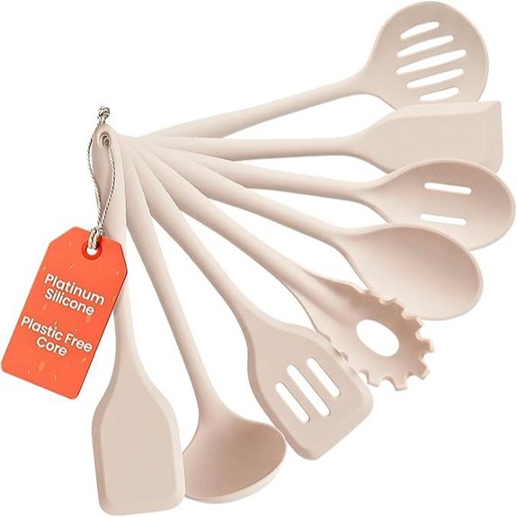 Non-Toxic Silicone Kitchen Utensil Set of 8