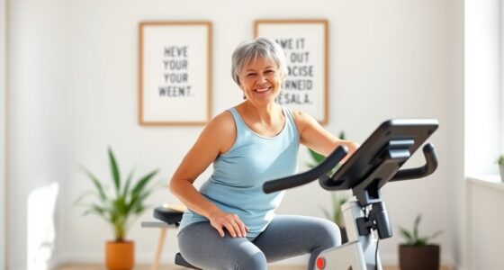 senior friendly exercise bike options