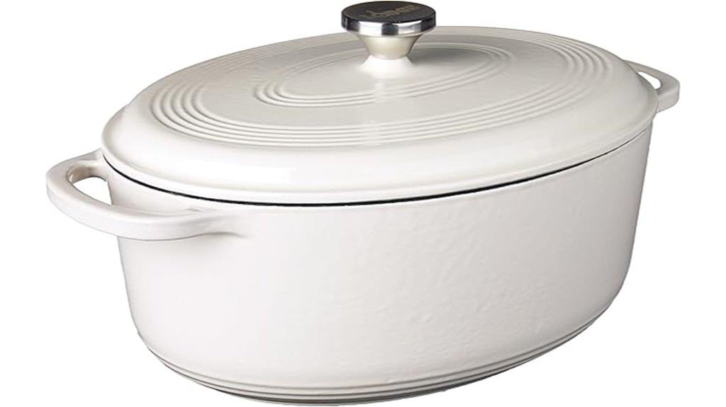 seven quart enamel dutch oven