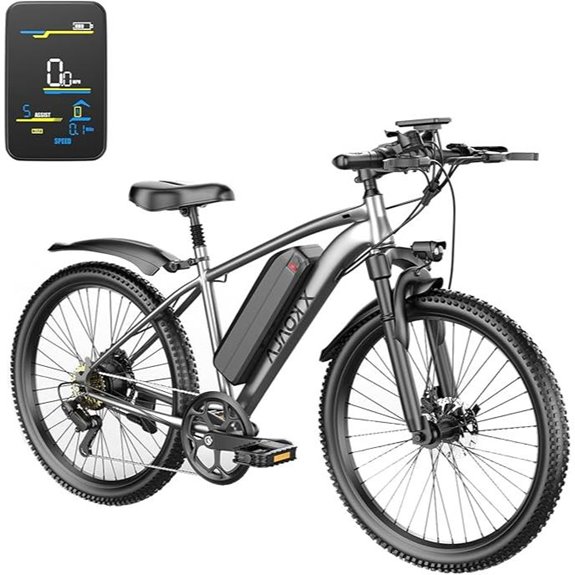 7-Speed Electric Mountain Bike with 1200W Motor