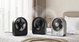 silent bedroom fan options