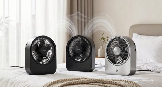 silent bedroom fan options