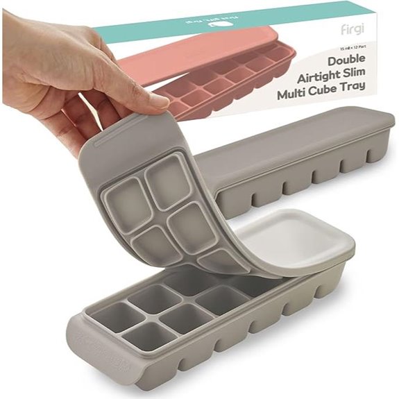12-Section Food Grade Silicone Ice Cube Tray