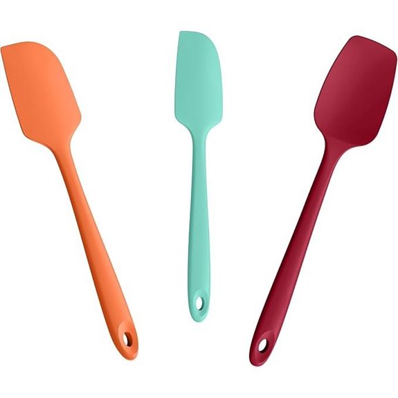 Doosu 3-Piece Heat-Resistant Silicone Kitchen Utensil Set