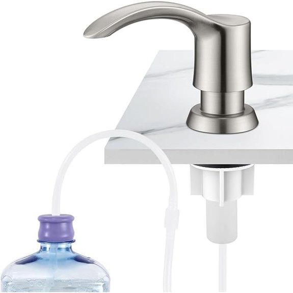 GAGALIFE Sink Soap Dispenser with Extension Tube